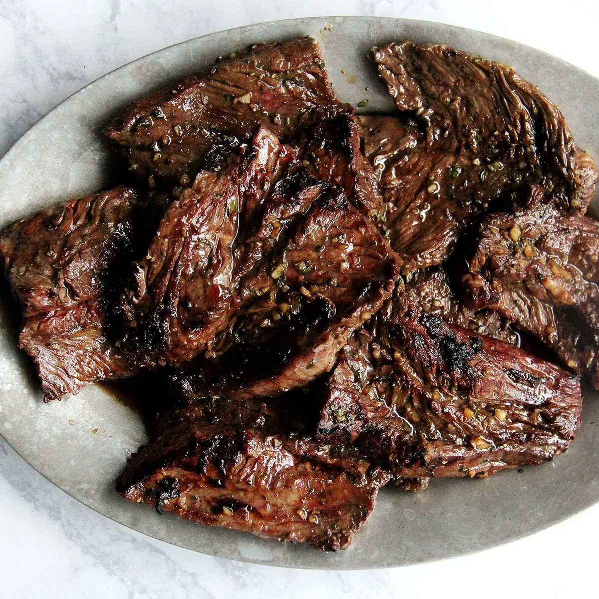 Grilled Marinated Hanger Steak Grilled Marinated Hanger Steak