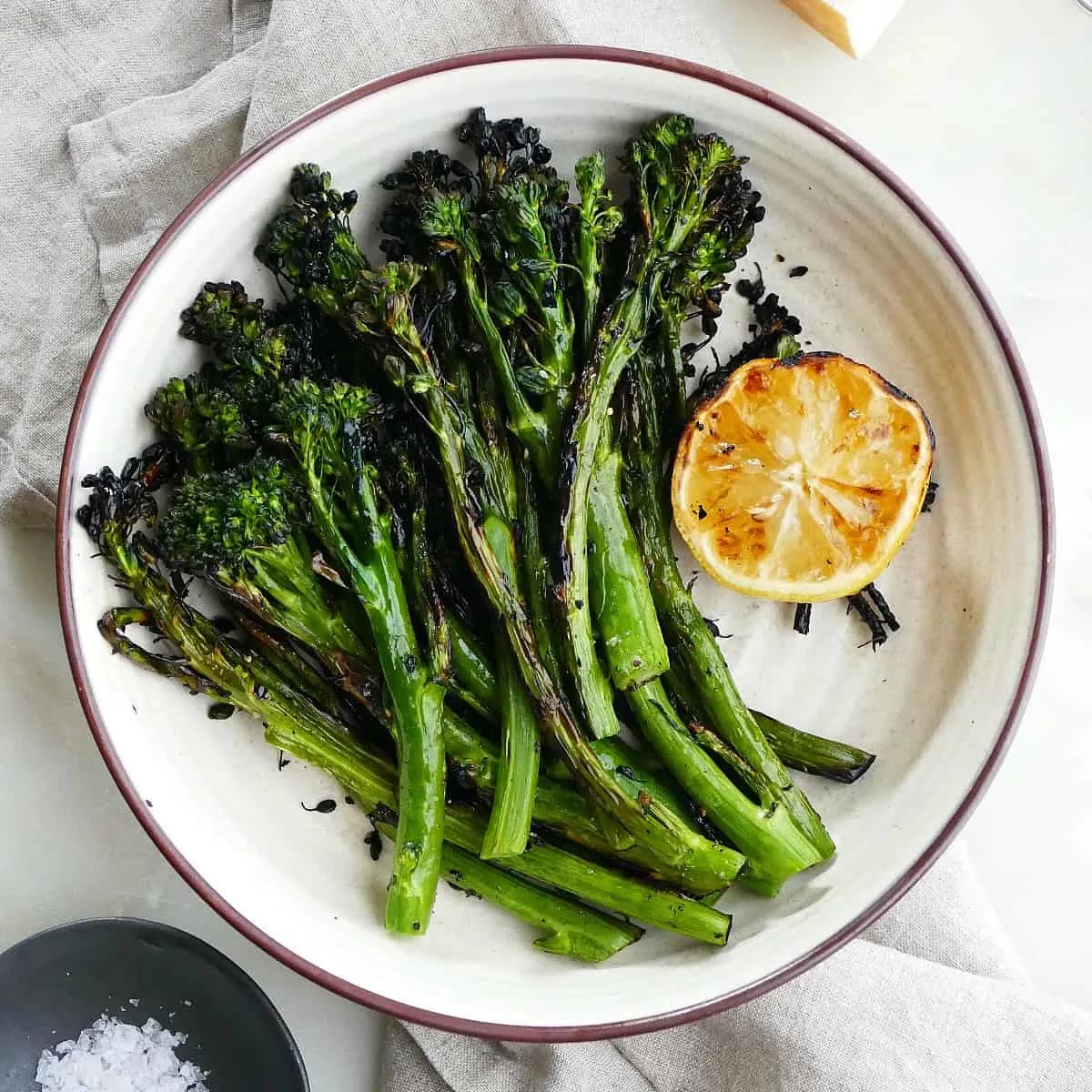 Charred Broccolini Charred Broccolini