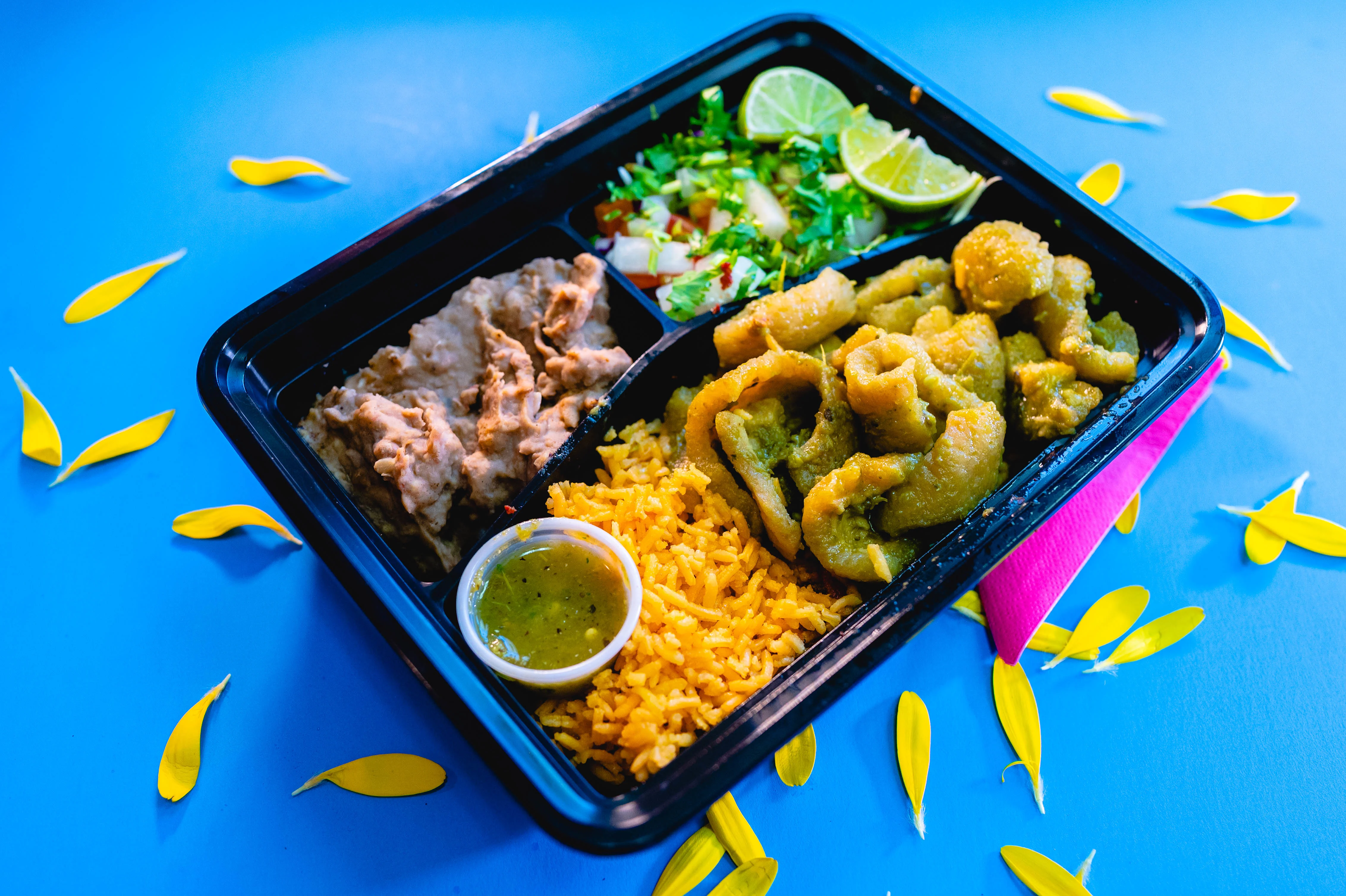 Chicharones Rice Bowl