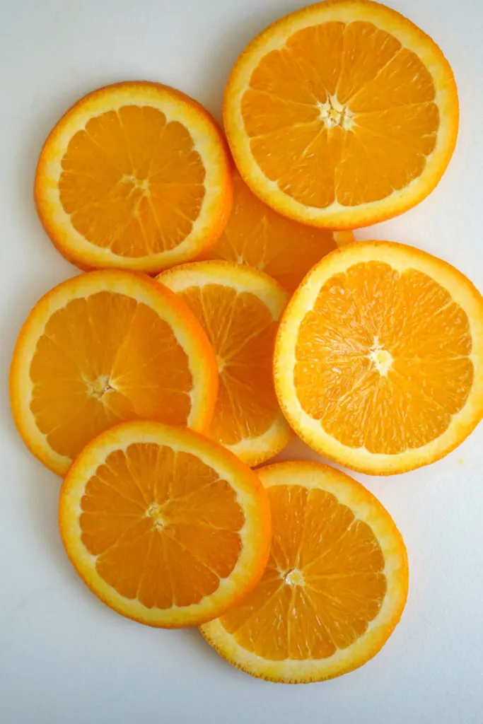 Orange Round Slices