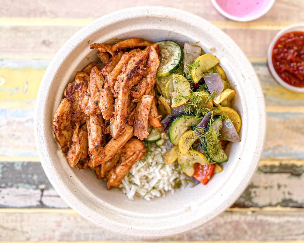Organic Chicken Rice Bowl Organic Chicken Rice Bowl