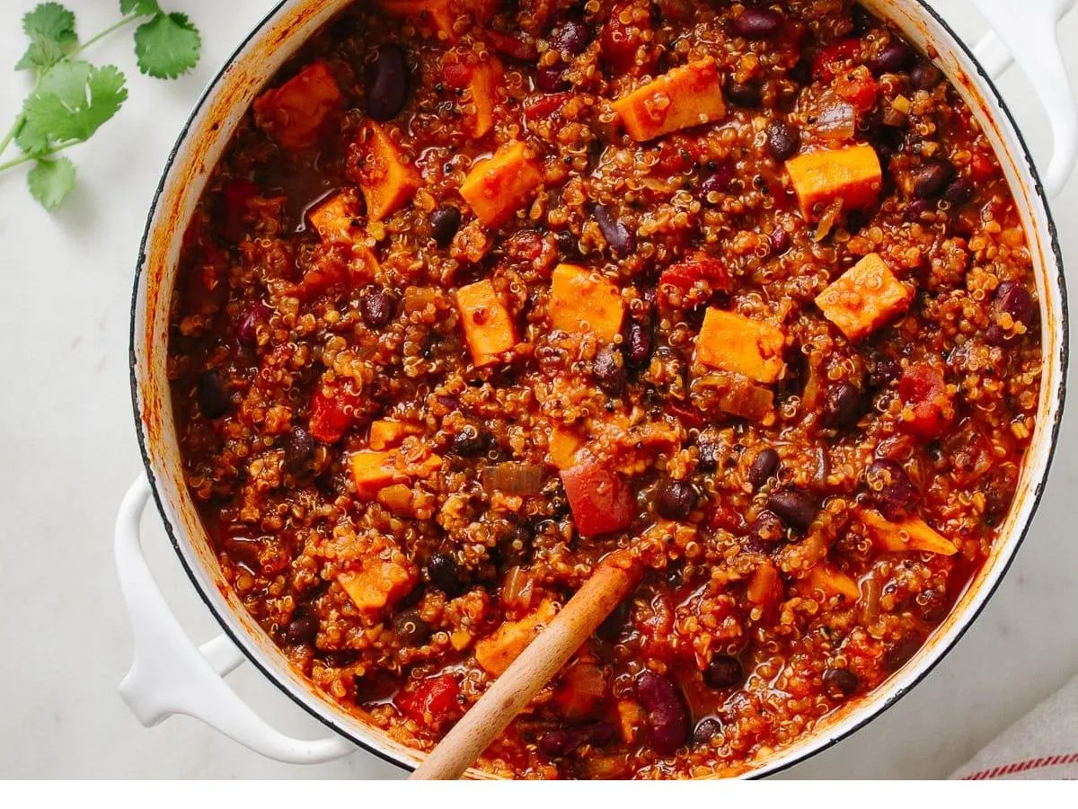 Sweet Potato Quinoa Chili