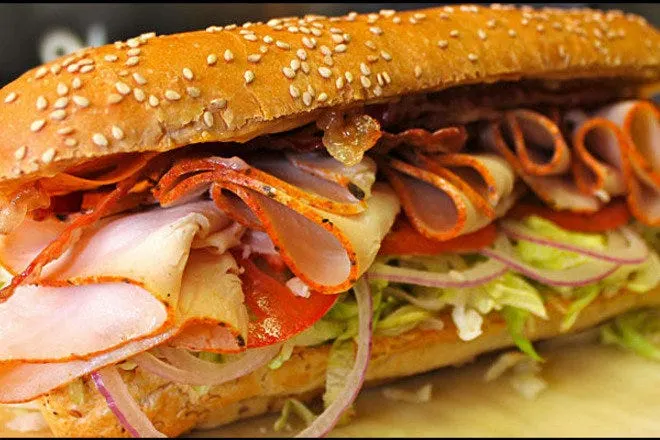 Barbarino Sandwich with Potato Salad Barbarino Sandwich with Potato Salad