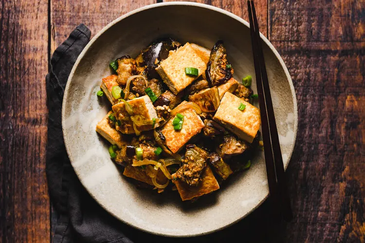 Black Bean Eggplant Tofu Black Bean Eggplant Tofu
