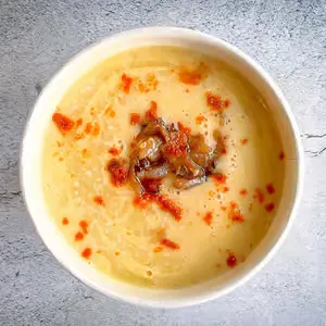 Red Lentil Soup (No Sesame Seeds) & Acme Bread Red Lentil Soup (No Sesame Seeds) & Acme Bread