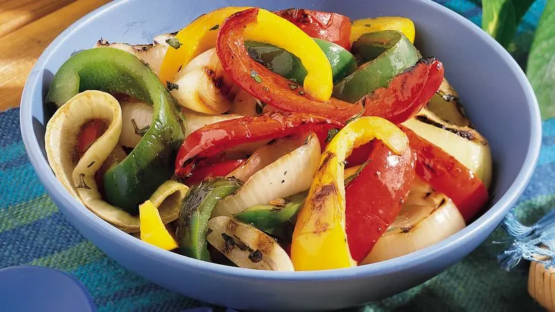 Bell Peppers and Onions