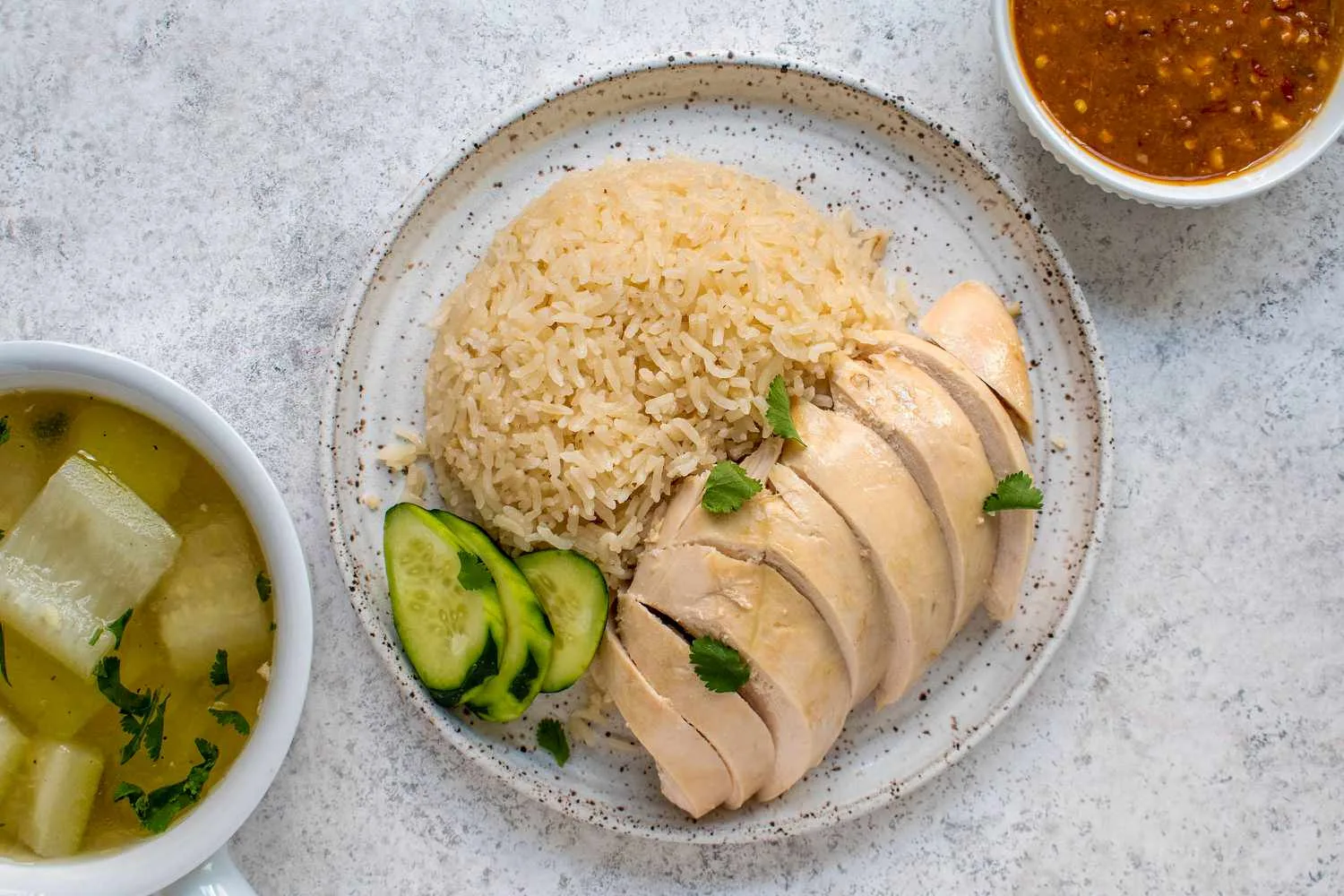 Khao Man Kai (Chicken Over Ginger Rice) Khao Man Kai (Chicken Over Ginger Rice)