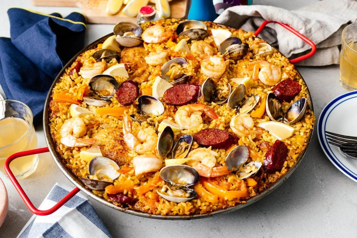 Deluxe Paella Seafood Deluxe Paella Seafood