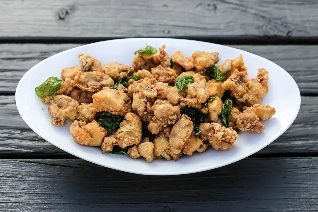 Chinese salt + pepper chicken Chinese salt + pepper chicken