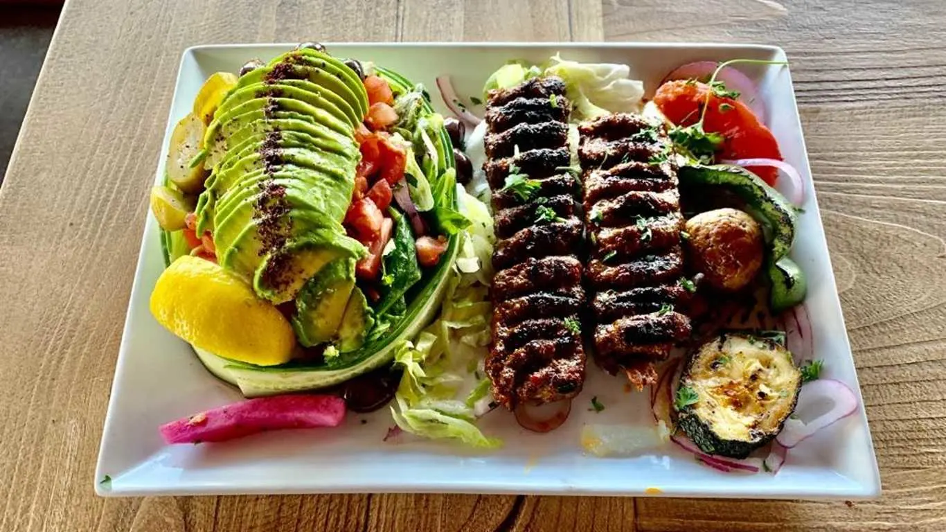 Gluten Free Halal Certified Adana Entree Salad Gluten Free Halal Certified Adana Entree Salad