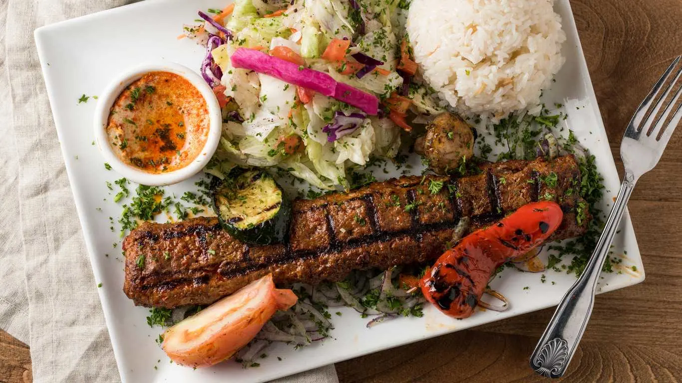 Gluten Free Halal Certified Adana Plate (No Pita Bread, No Hummus) Gluten Free Halal Certified Adana Plate (No Pita Bread, No Hummus)