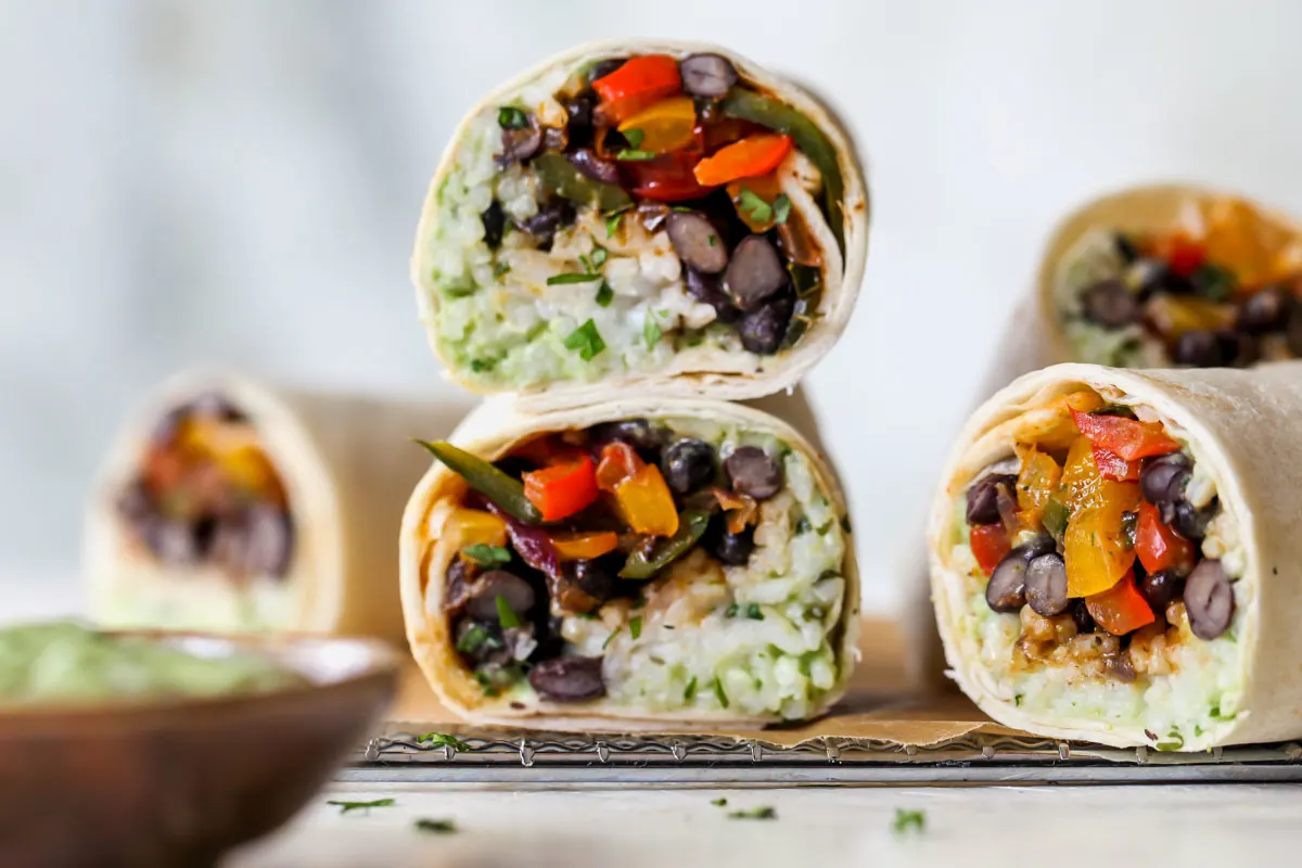 Vegetarian Burrito Vegetarian Burrito