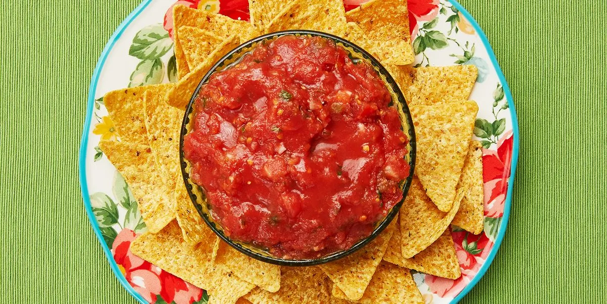 Chips and Red Salsa Chips and Red Salsa