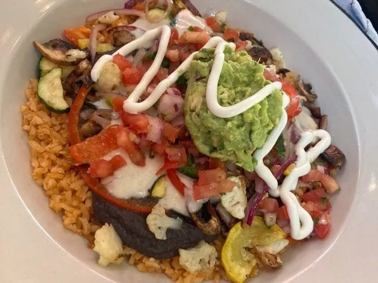 Grilled Veggie Burrito Bowl Grilled Veggie Burrito Bowl