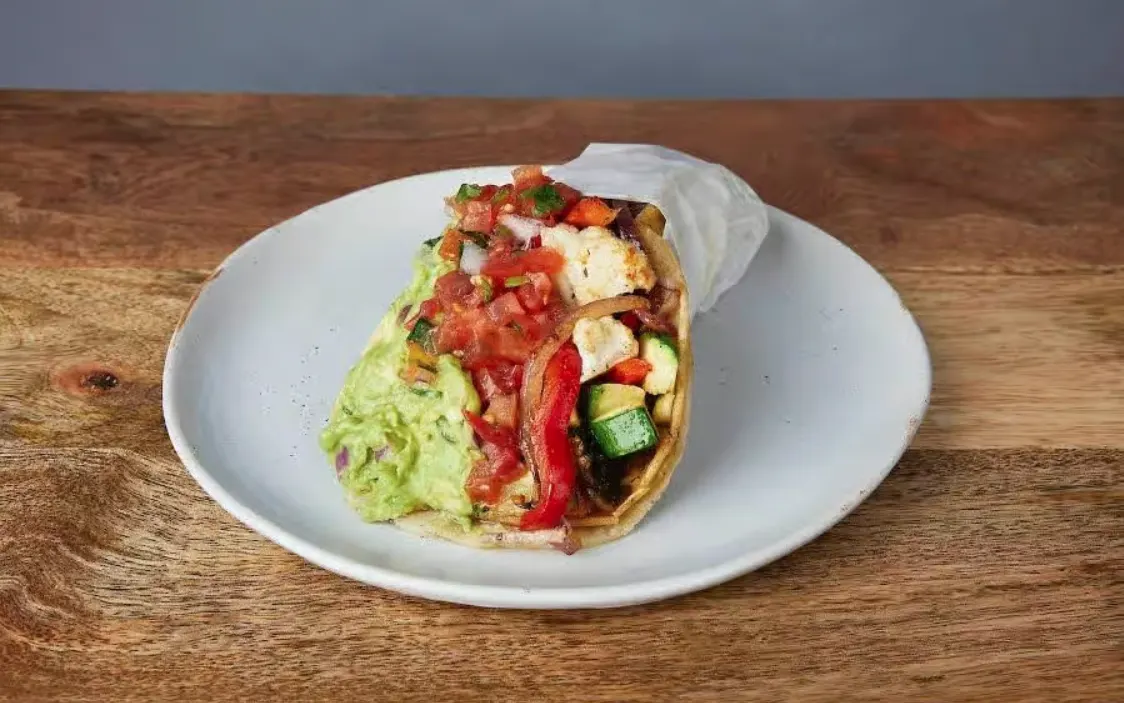 Boxed Vegan Grilled Veggie Taco Nicks Way (no eggs, no cheese)
