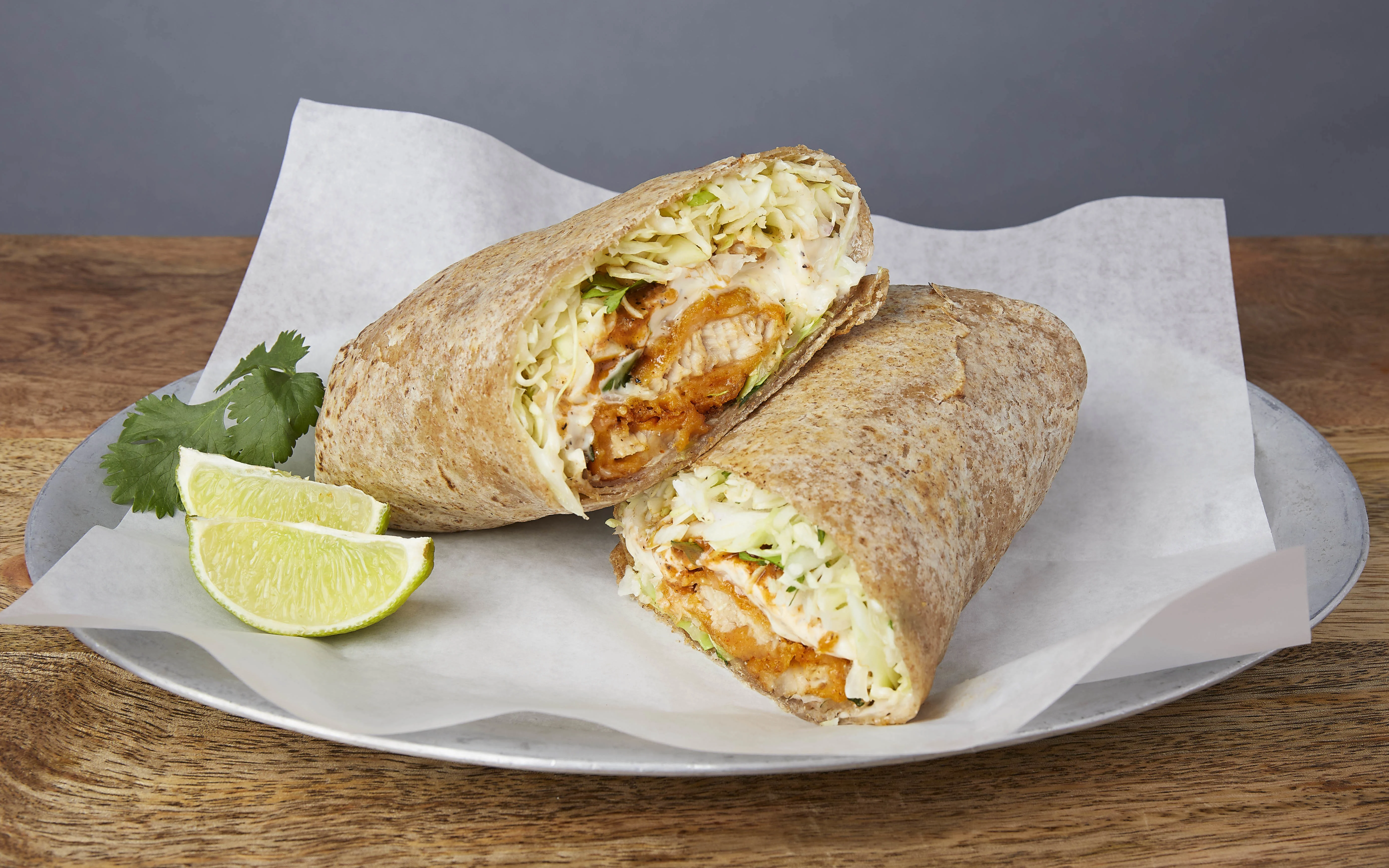 Baja Style Burrito