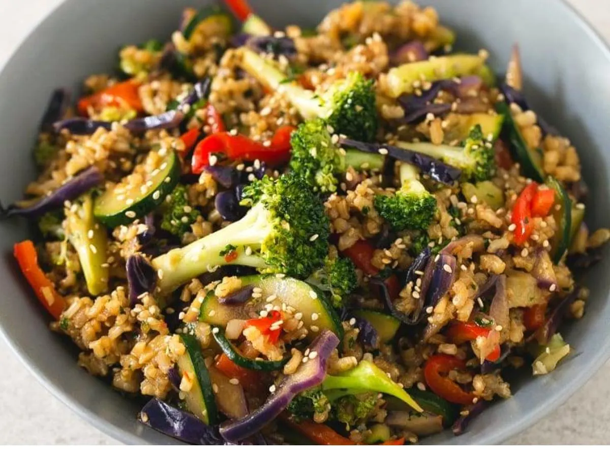 Five Spice Vegetables w/ Ginger and Garlic. Five Spice Vegetables w/ Ginger and Garlic.