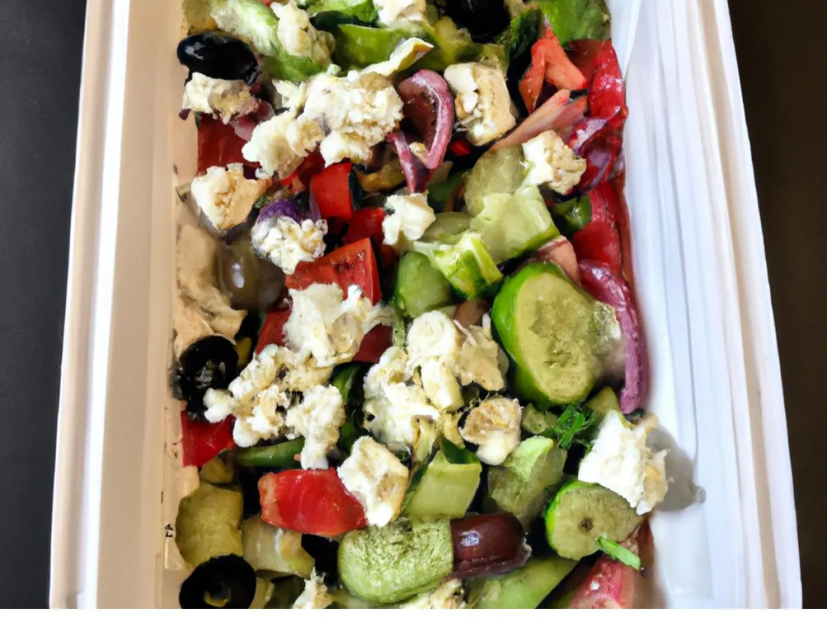 Mediterranean Salad Platter Mediterranean Salad Platter
