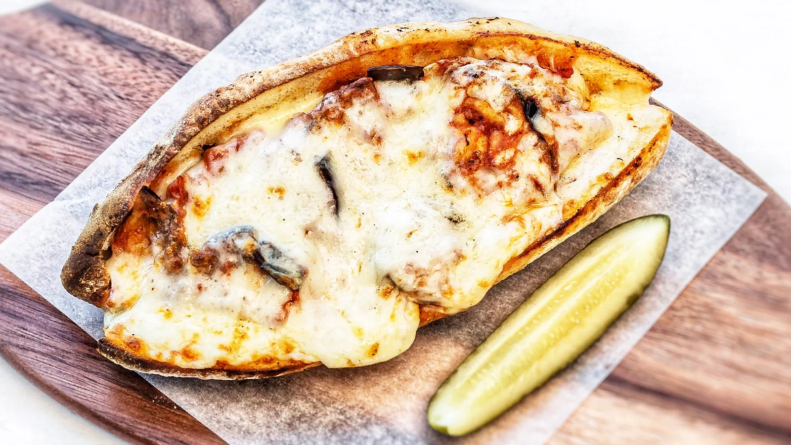 Regular Eggplant Parmigiana Sandwich Box Regular Eggplant Parmigiana Sandwich Box