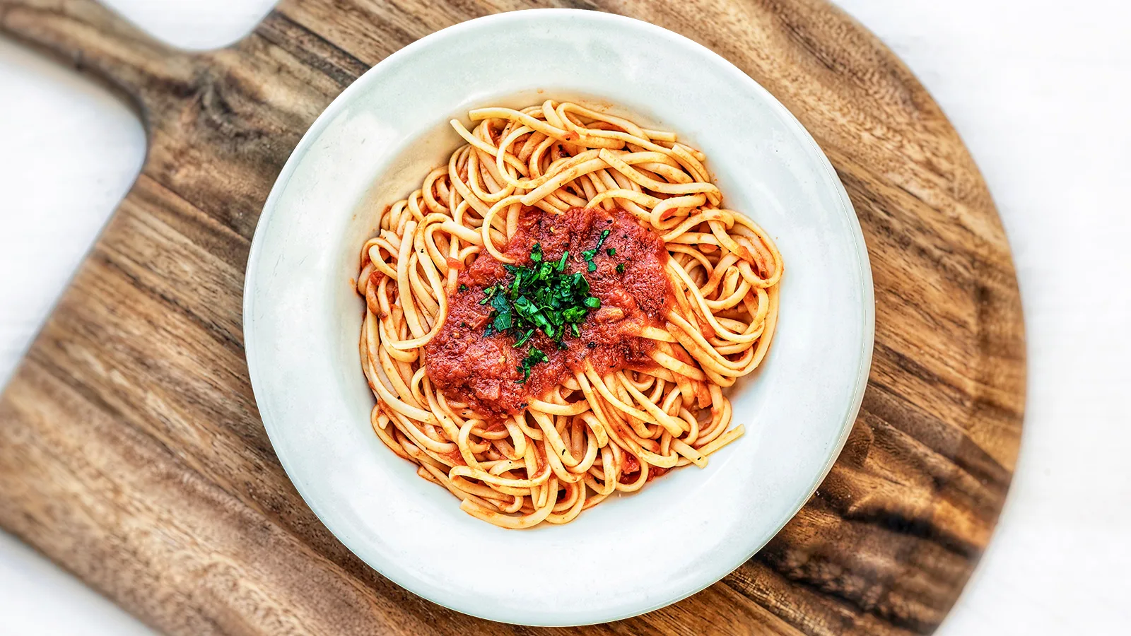 Linguini With Marinara Linguini With Marinara