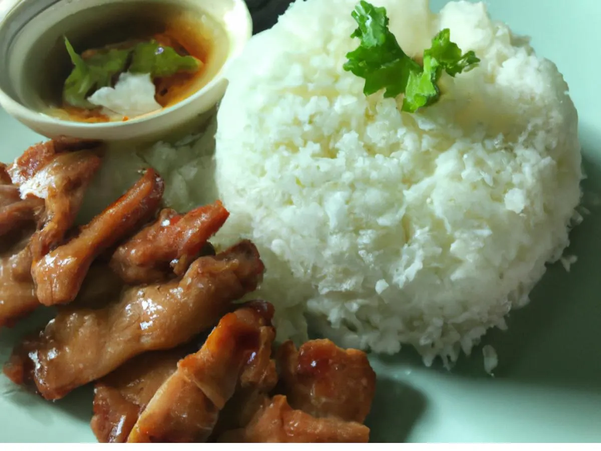 Grilled Pork with Jasmine Rice Grilled Pork with Jasmine Rice