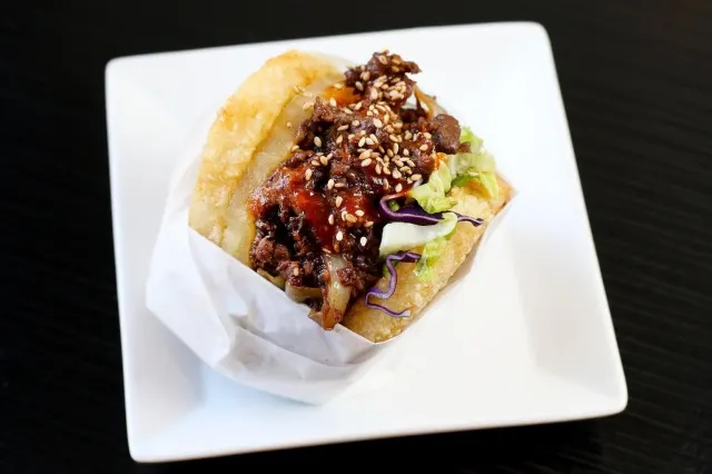 Gluten-Free Beef KoJa & Garden Salad Combo Gluten-Free Beef KoJa & Garden Salad Combo