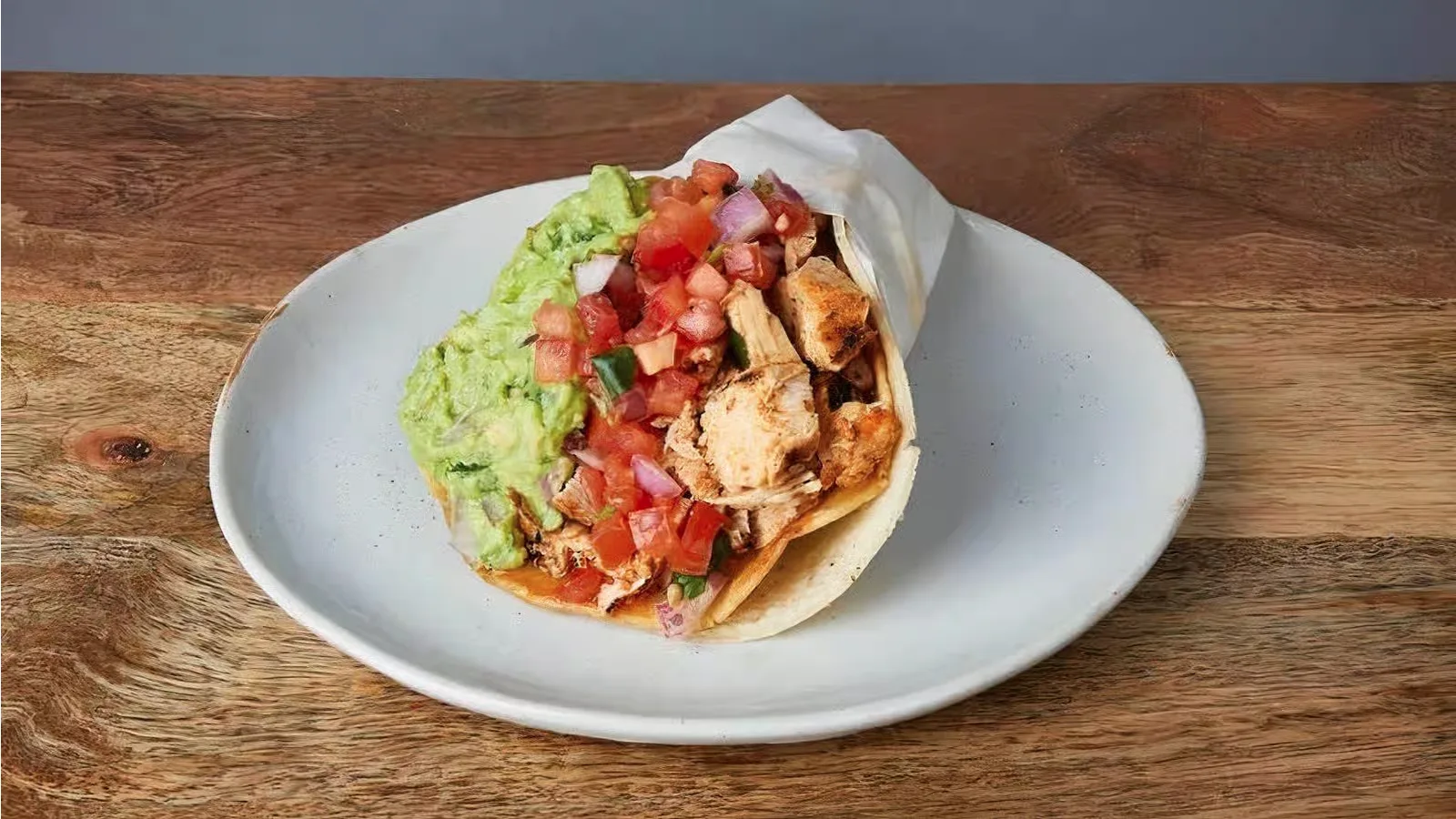 Chicken Pollo Asado Crispy Taco