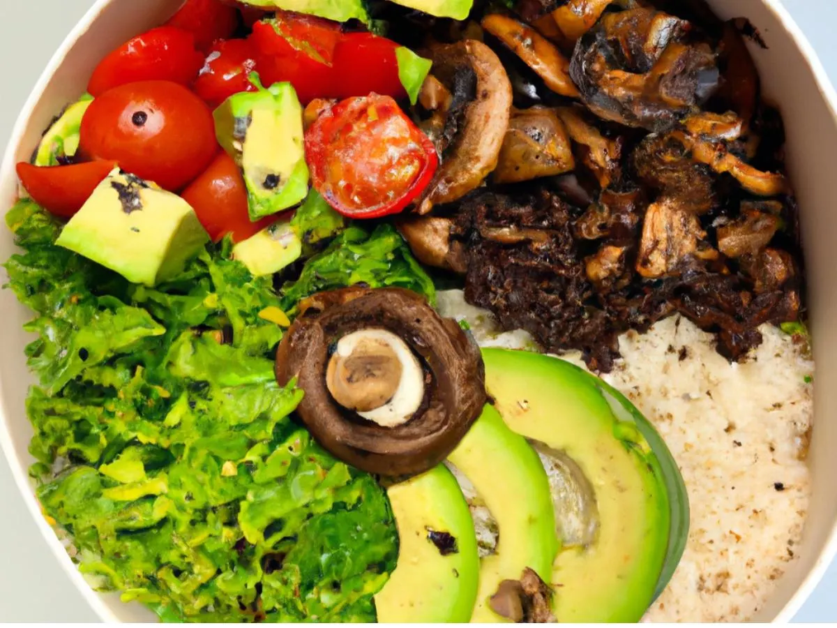 Southwestern Mushroom Bowl Southwestern Mushroom Bowl