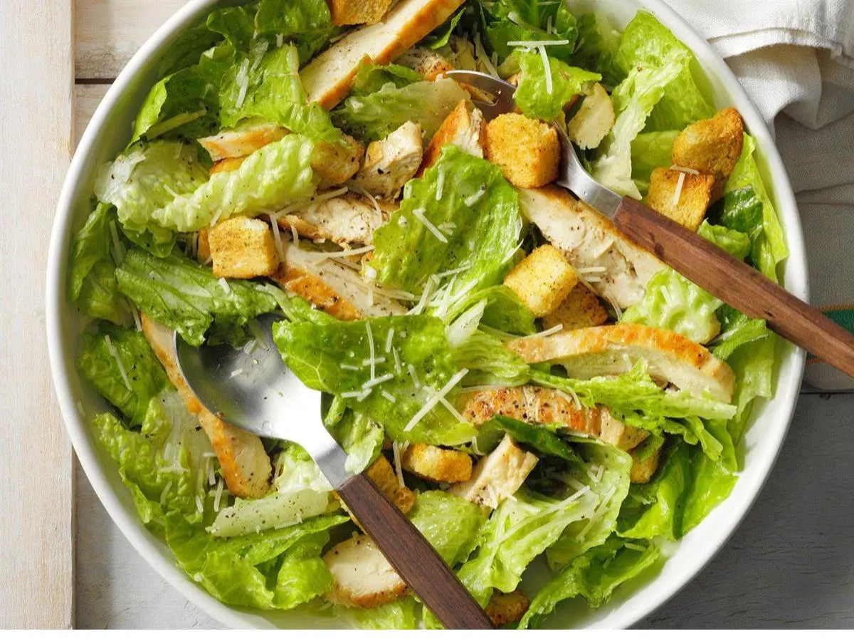Caesar Salad with Chicken Caesar Salad with Chicken