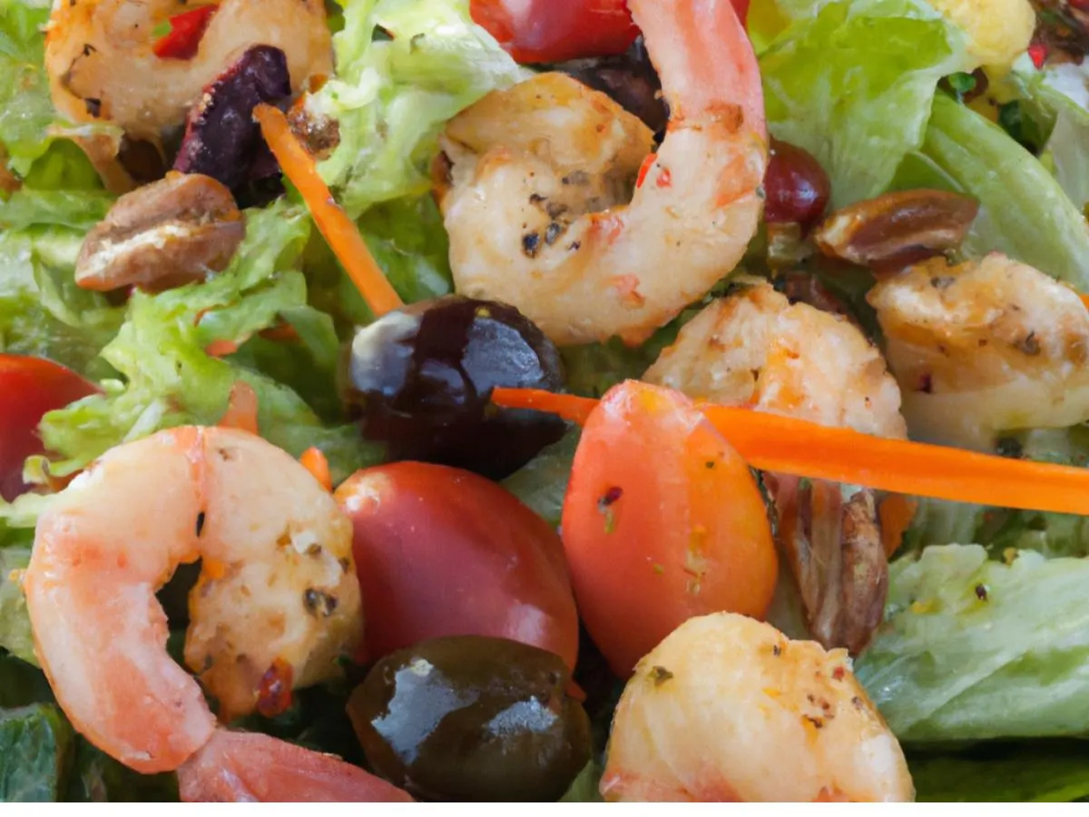 Chop Salad with Shrimp Chop Salad with Shrimp
