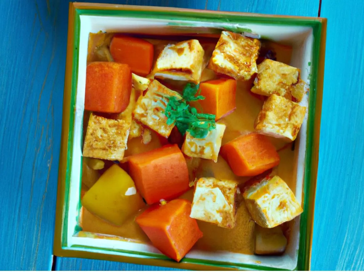 Curry Tofu & Veggies Curry Tofu & Veggies