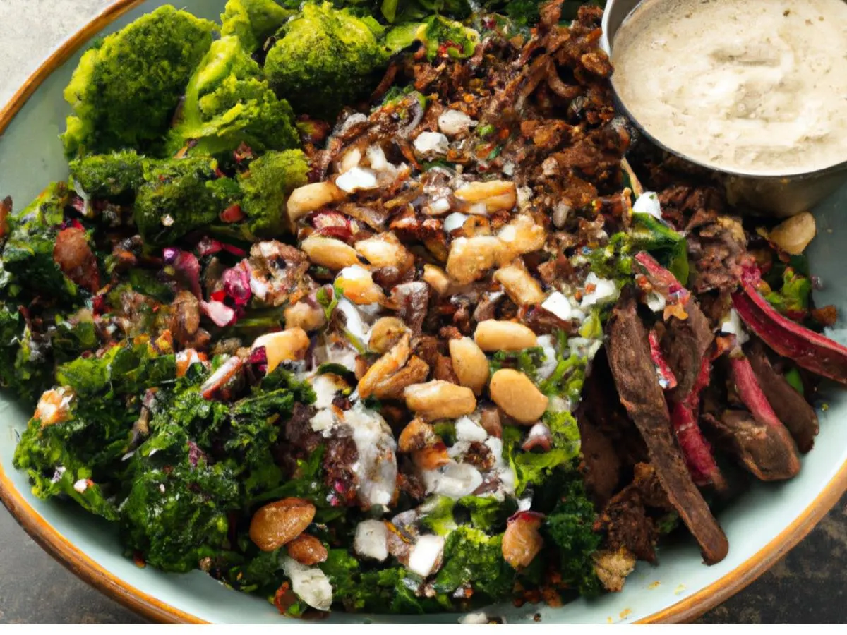 Flank Steak Protein Salad Flank Steak Protein Salad