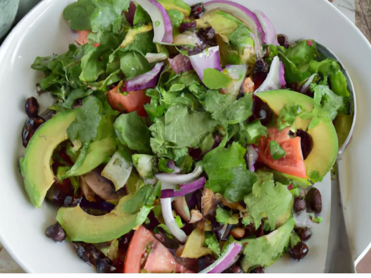 Southwestern Mushroom Salad Southwestern Mushroom Salad