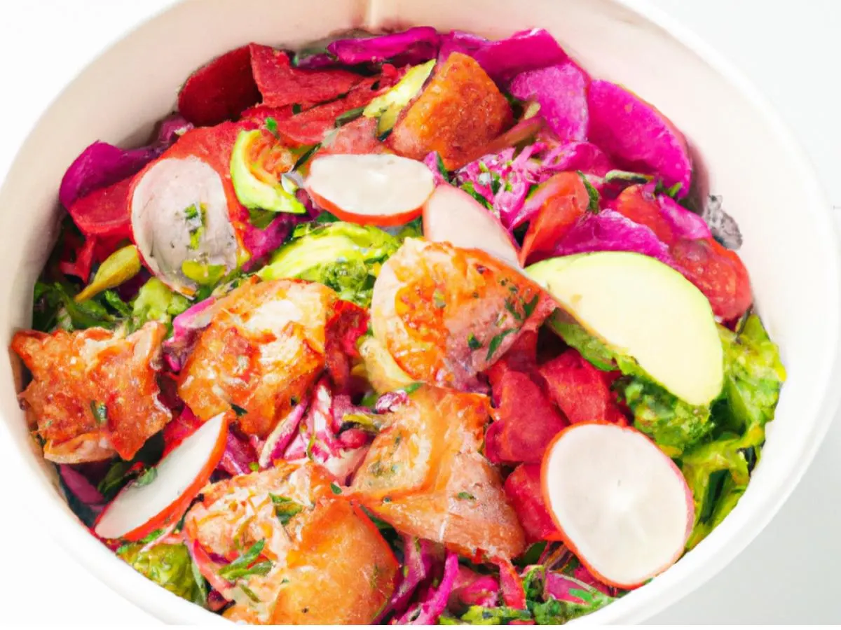 Spicy Atlantic Salad Bowl