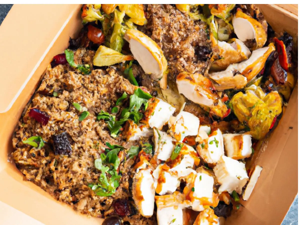 Cauliflower And Chicken Grain Bowl Cauliflower And Chicken Grain Bowl