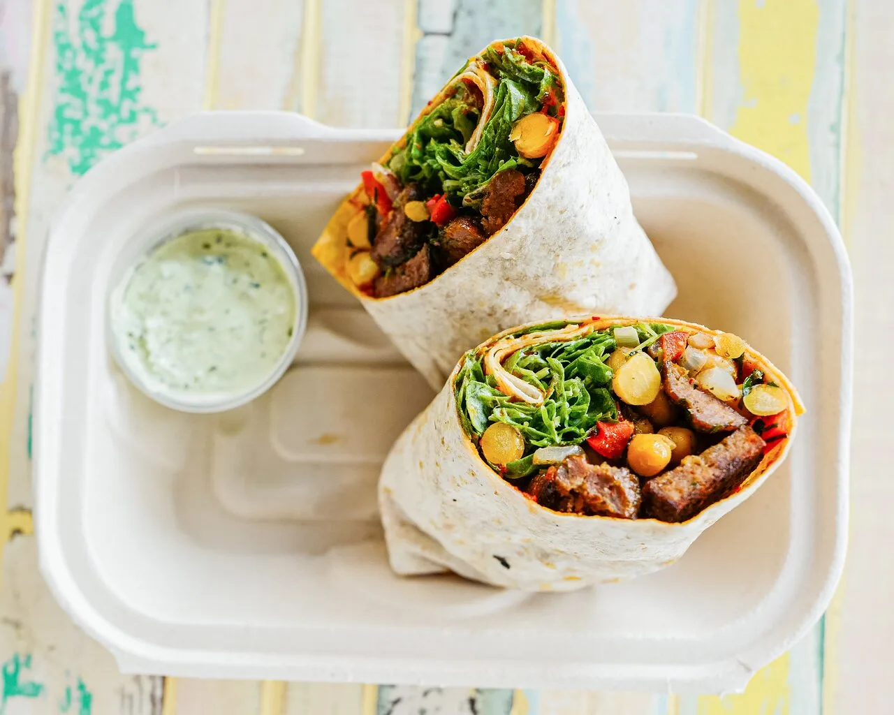 Butcher's Kofte Meatball Wrap Butcher's Kofte Meatball Wrap