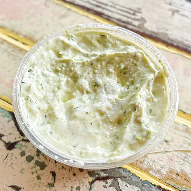 Herbs Labneh Sauce Herbs Labneh Sauce