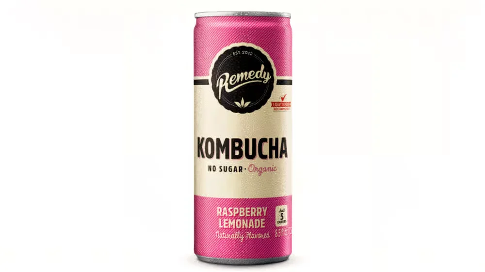 Remedy Kombucha Raspberry Lemonade
