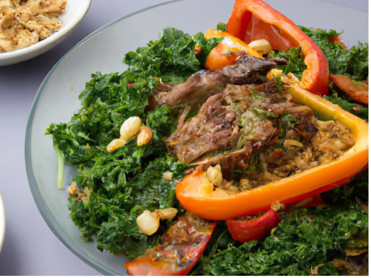 Light Carb Slow Roasted Lamb Tagine With Kale Salad