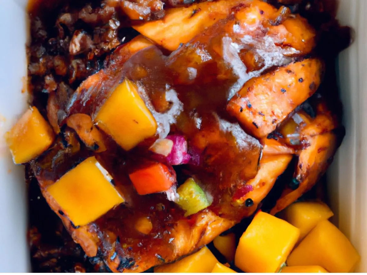 Mango BBQ Chicken Mango BBQ Chicken