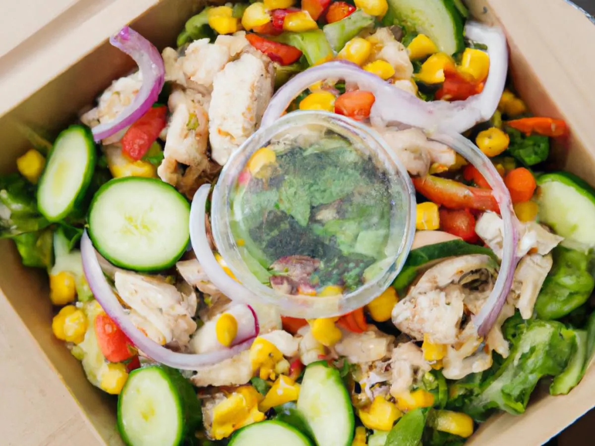 Grilled Chicken Garden Salad [16oz]