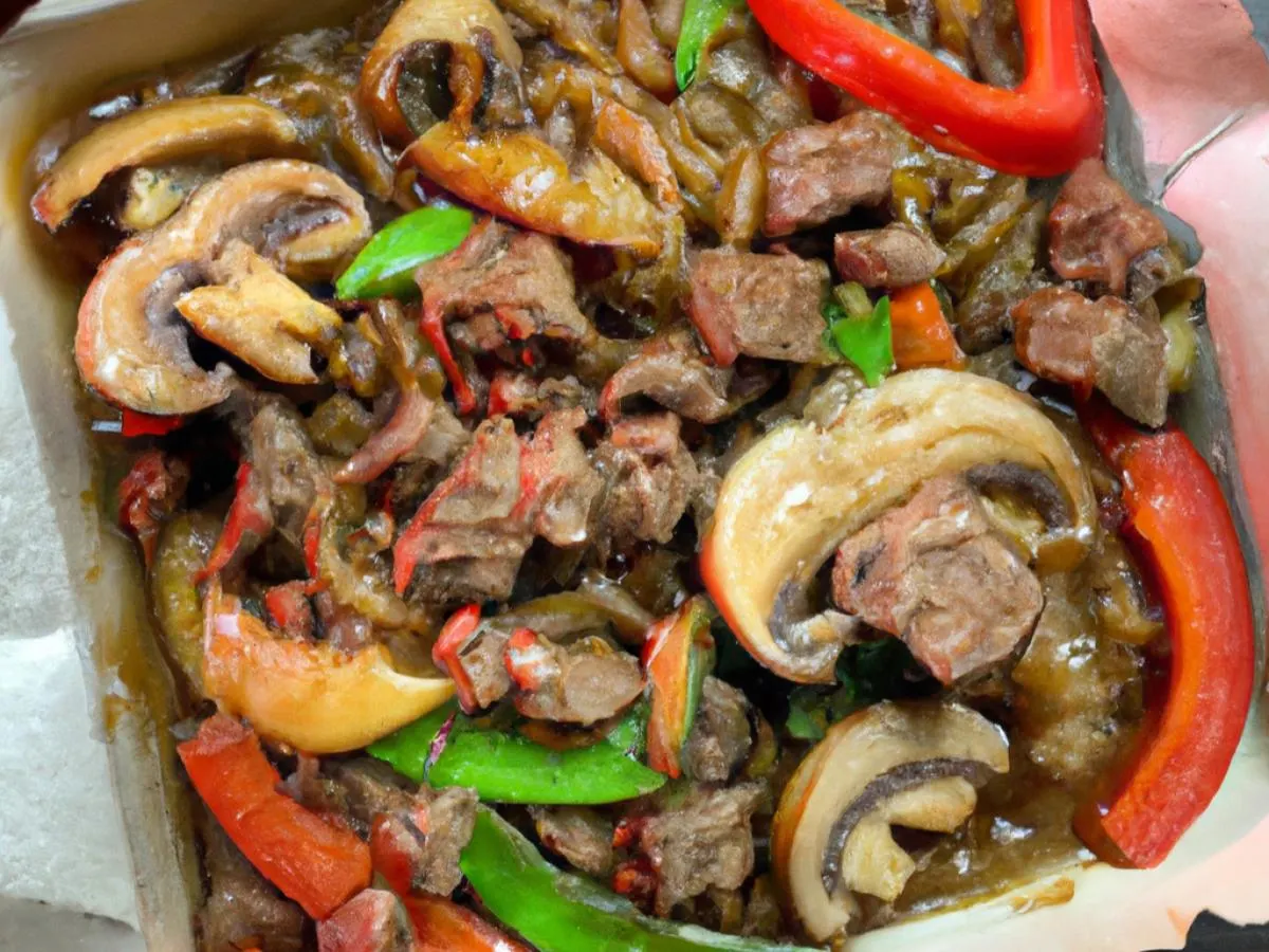 Light Carb Maggie Beef w/ Mushroom & Pepper Light Carb Maggie Beef w/ Mushroom & Pepper
