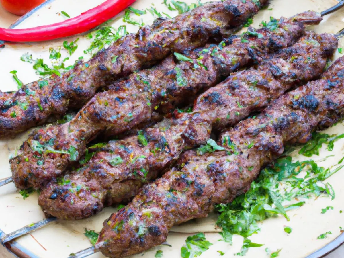 Grilled Lamb Skewers Grilled Lamb Skewers