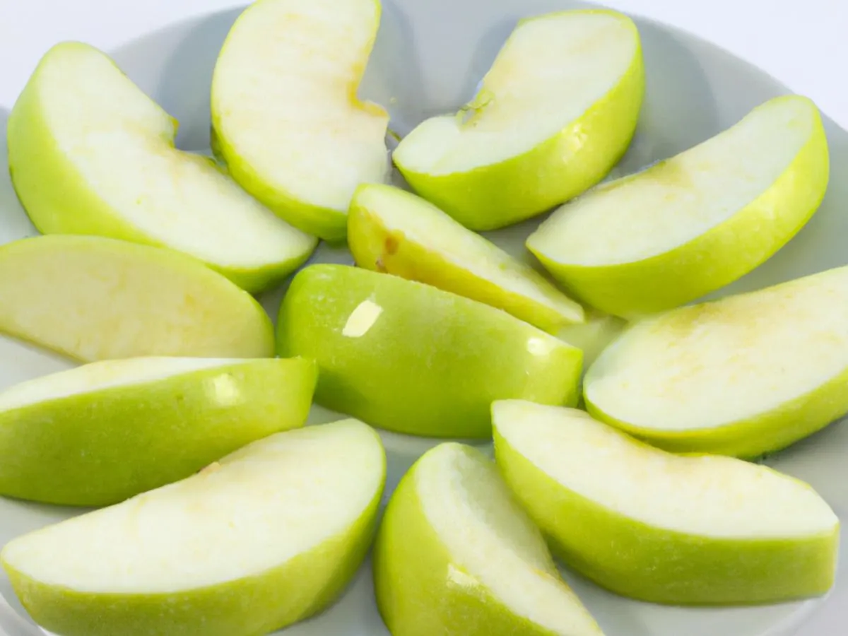 Green Apple Slices Green Apple Slices