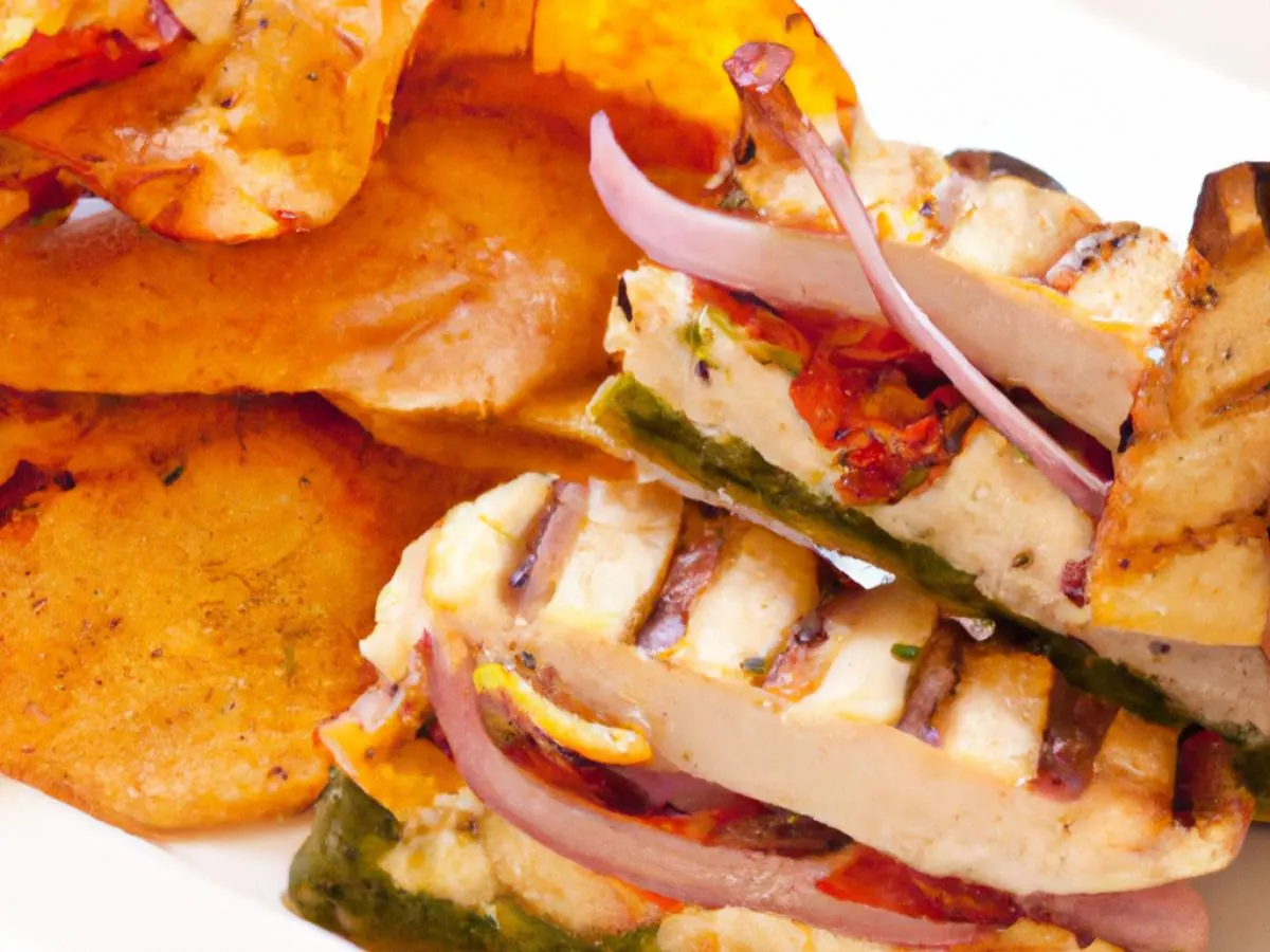 Turkey Pesto Sandwich with House Potato Chips