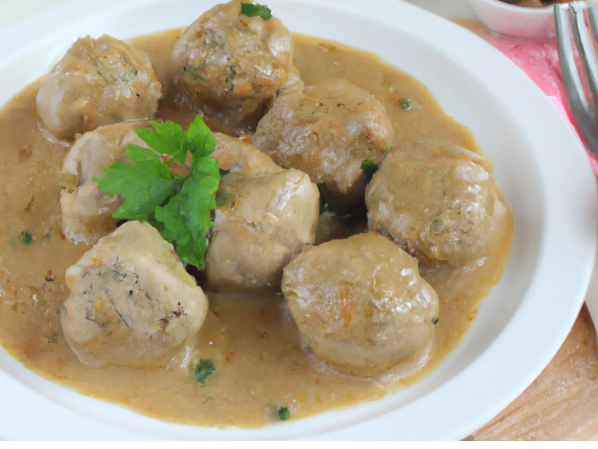 Beef Meatballs Stroganoff