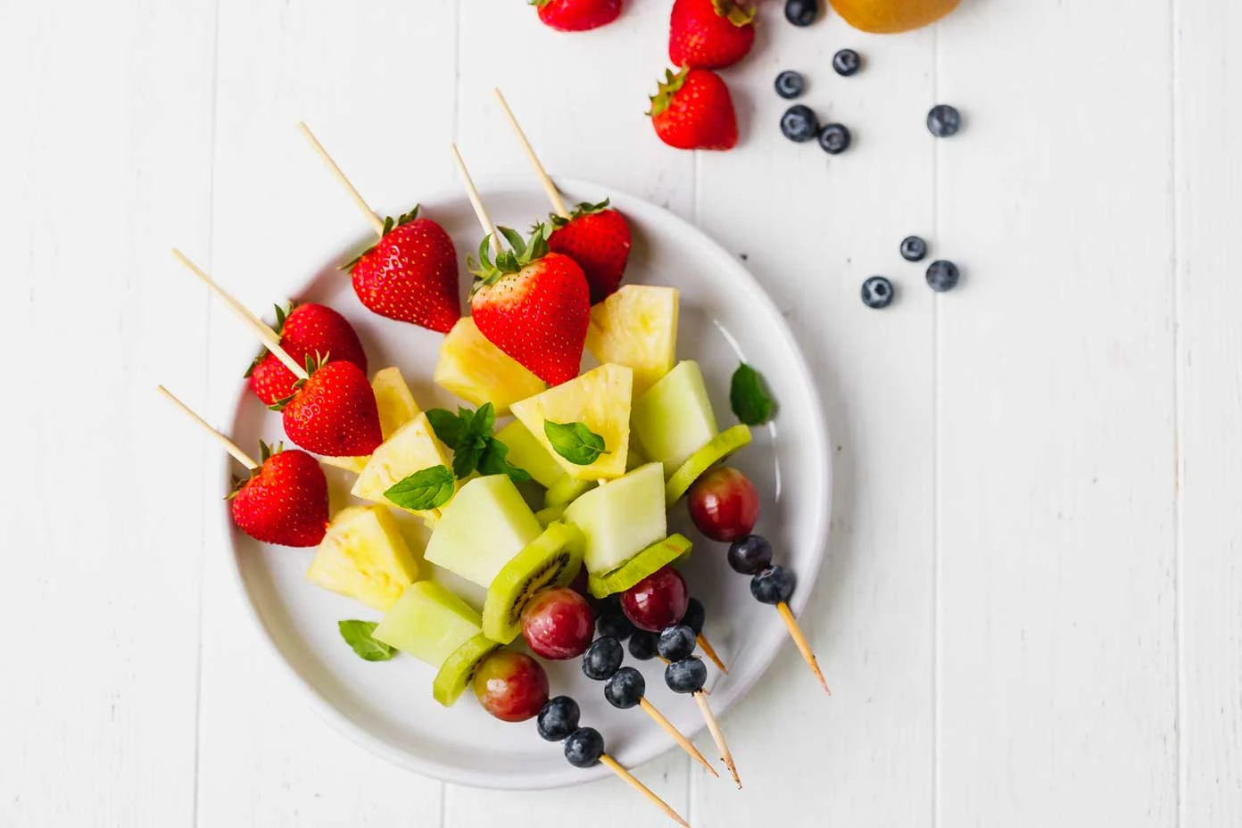 Fresh Fruit skewers