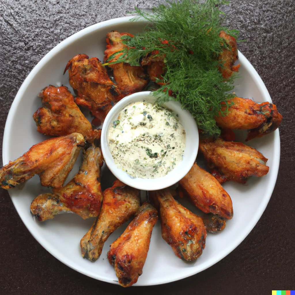 Halal Certified Spicy Chicken Wing Platter
