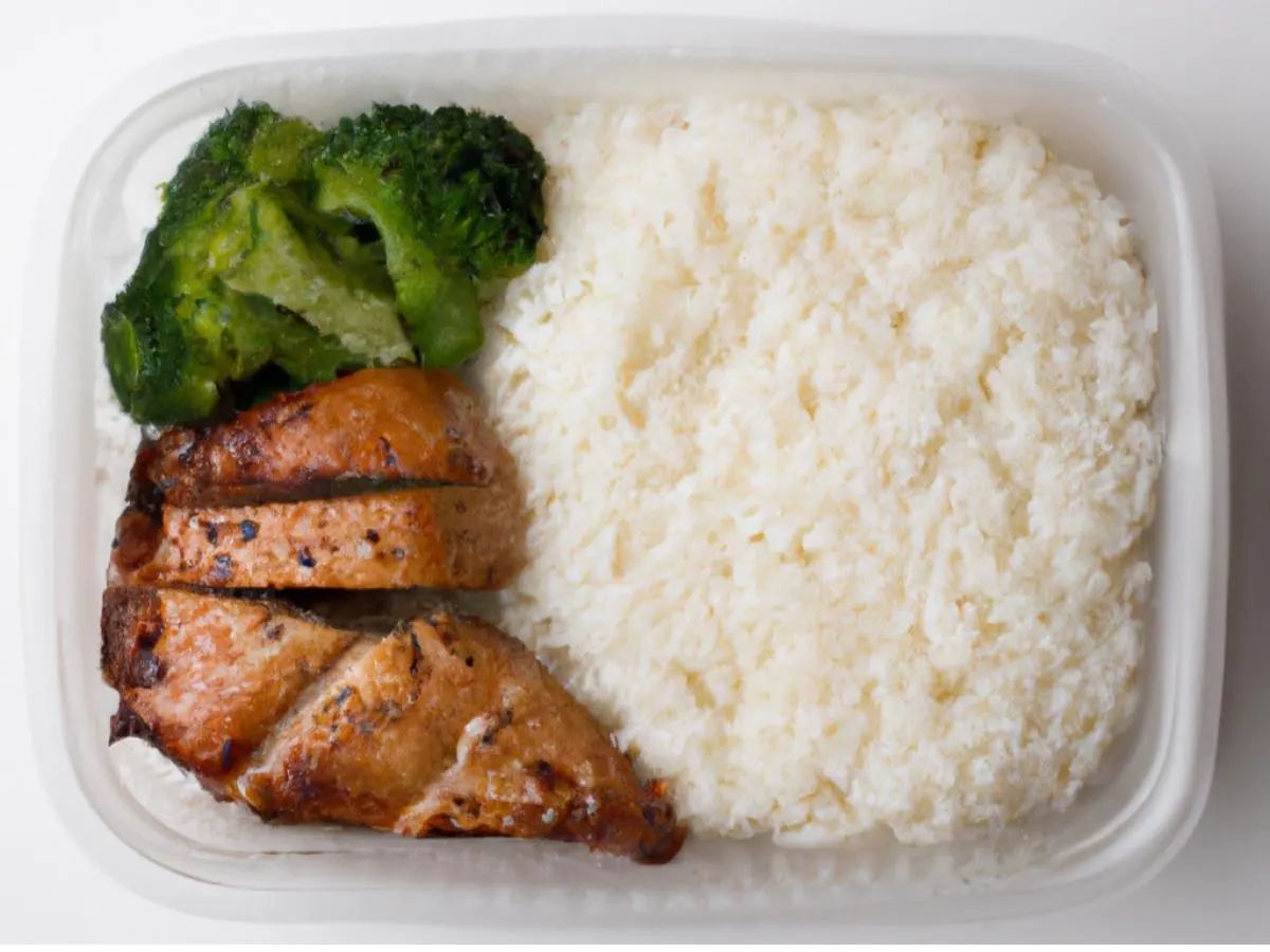 Grilled Chicken AFB Boxed Lunch with White Rice Grilled Chicken AFB Boxed Lunch with White Rice