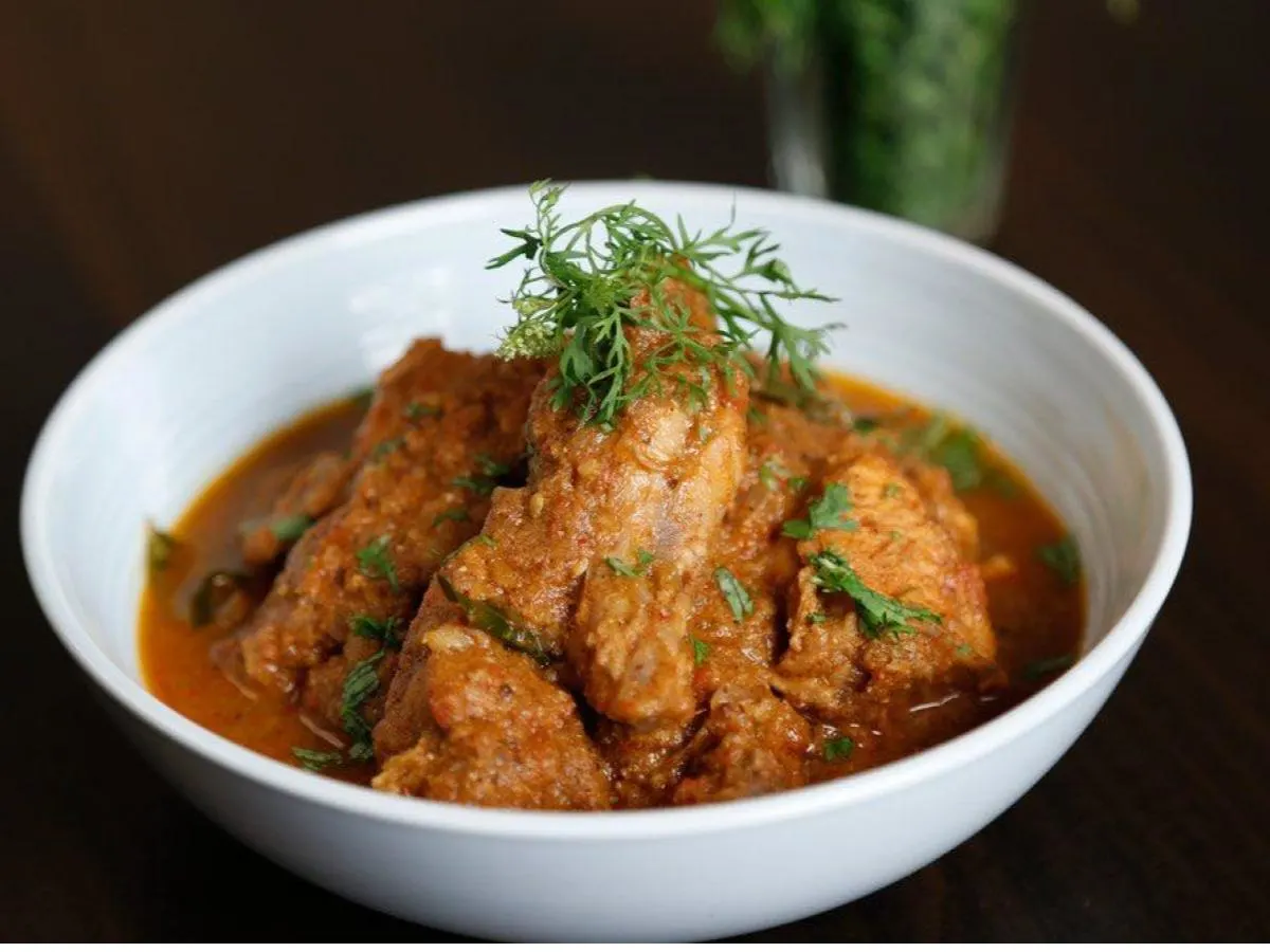 Spicy Chicken Chettinad (Lunch Portion) Spicy Chicken Chettinad (Lunch Portion)